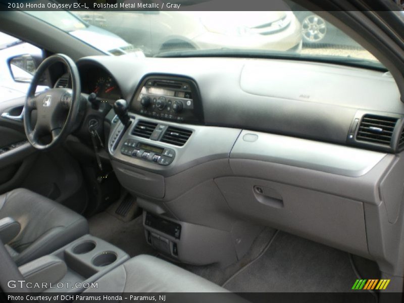 Polished Metal Metallic / Gray 2010 Honda Odyssey EX-L