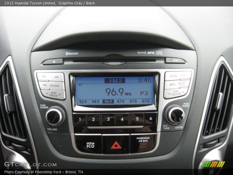 Controls of 2013 Tucson Limited