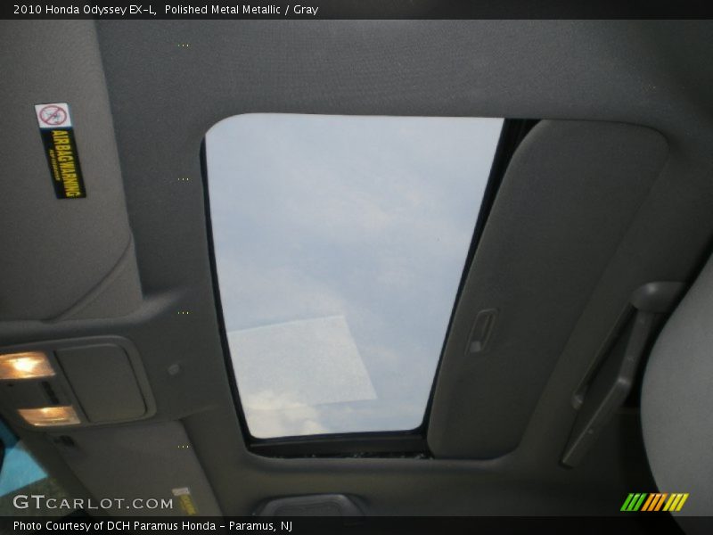 Polished Metal Metallic / Gray 2010 Honda Odyssey EX-L