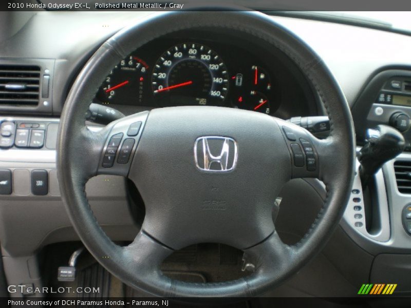 Polished Metal Metallic / Gray 2010 Honda Odyssey EX-L