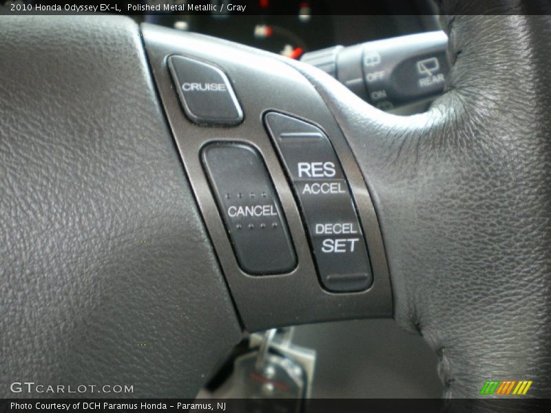 Polished Metal Metallic / Gray 2010 Honda Odyssey EX-L