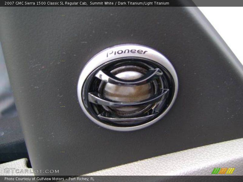 Summit White / Dark Titanium/Light Titanium 2007 GMC Sierra 1500 Classic SL Regular Cab