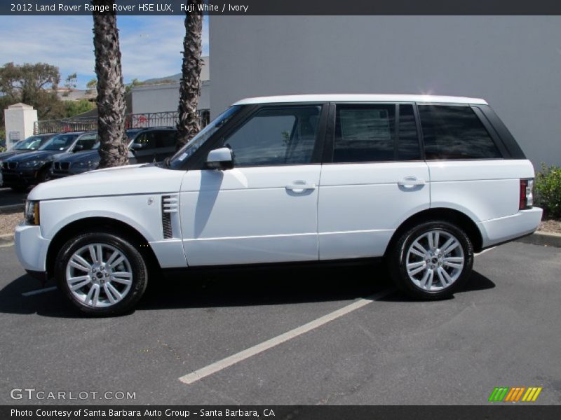 Fuji White / Ivory 2012 Land Rover Range Rover HSE LUX