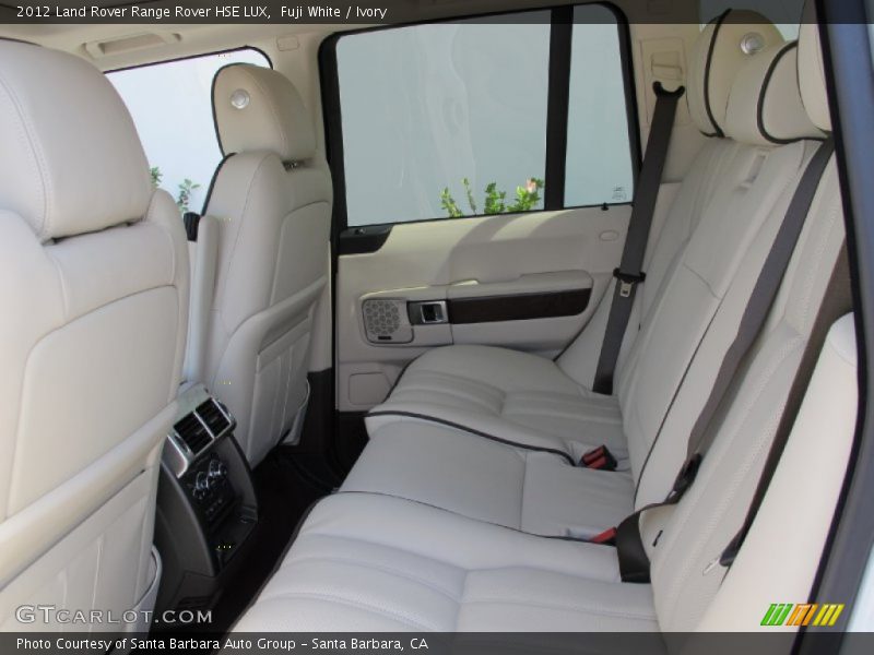 Fuji White / Ivory 2012 Land Rover Range Rover HSE LUX