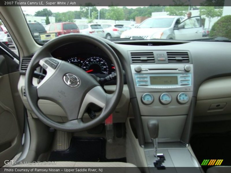 Super White / Ash 2007 Toyota Camry LE