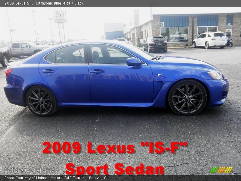 Ultrasonic Blue Mica / Black 2009 Lexus IS F