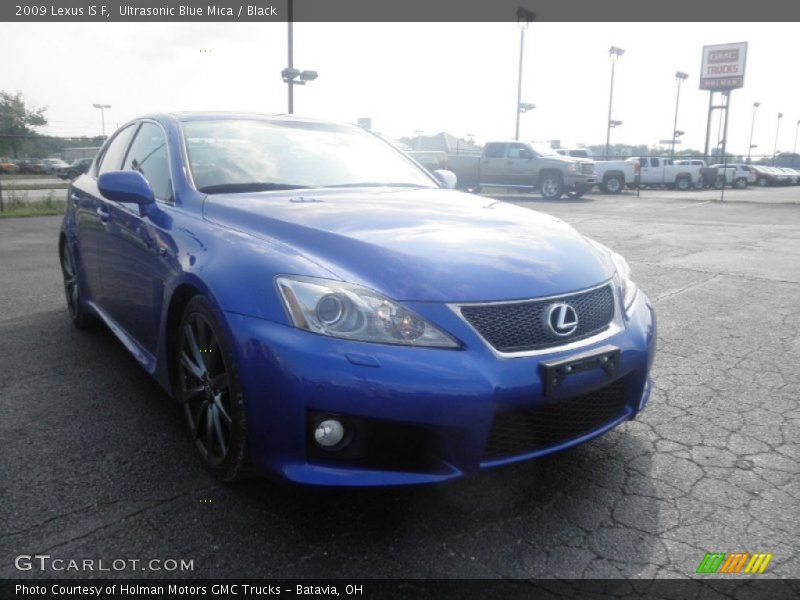 Ultrasonic Blue Mica / Black 2009 Lexus IS F