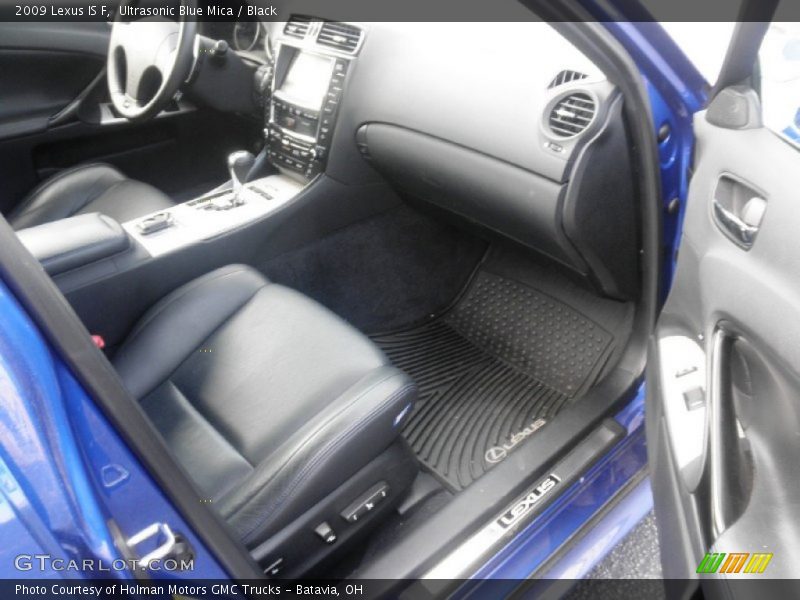 Ultrasonic Blue Mica / Black 2009 Lexus IS F