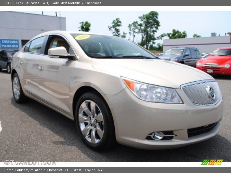 Gold Mist Metallic / Cashmere 2012 Buick LaCrosse FWD