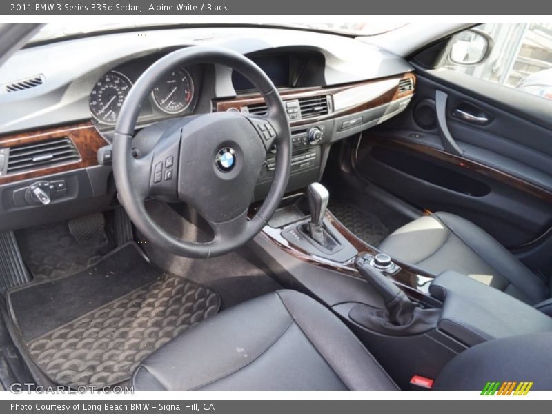 Alpine White / Black 2011 BMW 3 Series 335d Sedan