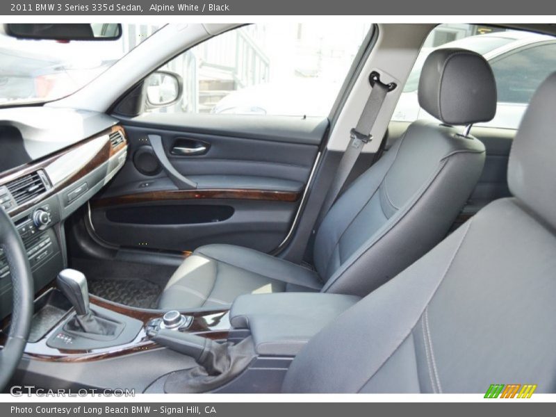 Alpine White / Black 2011 BMW 3 Series 335d Sedan