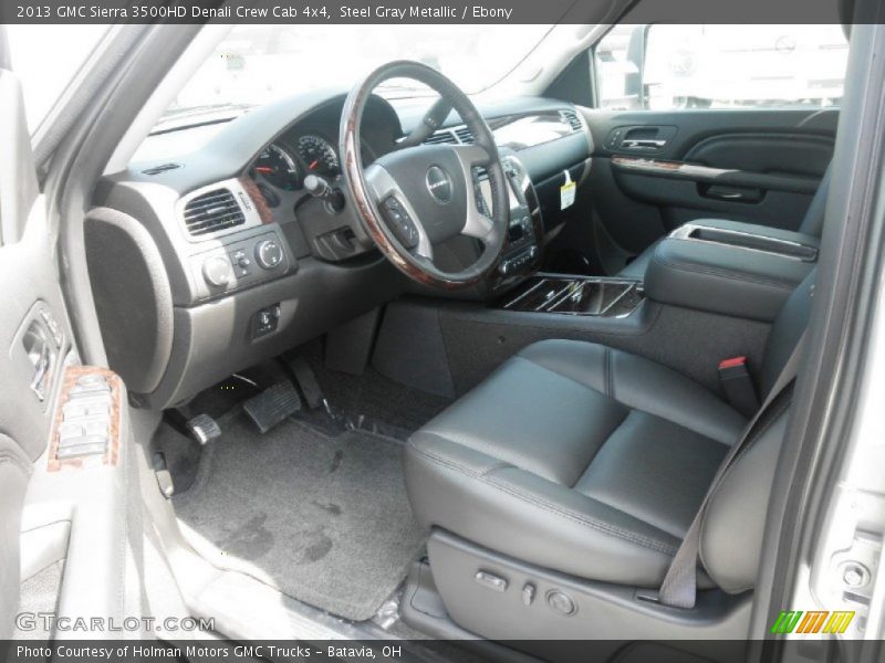  2013 Sierra 3500HD Denali Crew Cab 4x4 Ebony Interior