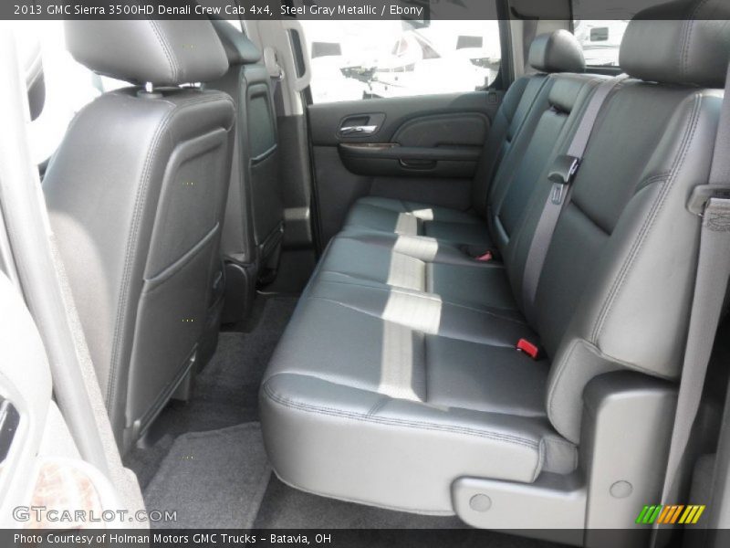  2013 Sierra 3500HD Denali Crew Cab 4x4 Ebony Interior