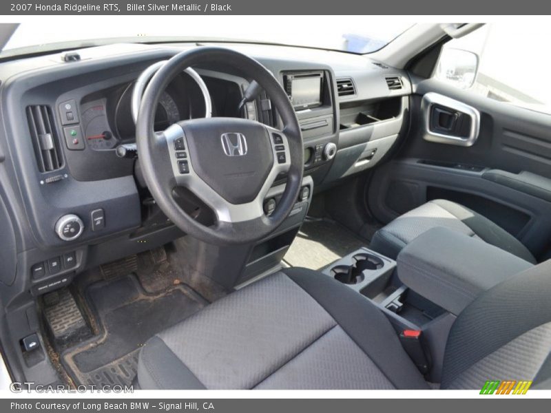Billet Silver Metallic / Black 2007 Honda Ridgeline RTS