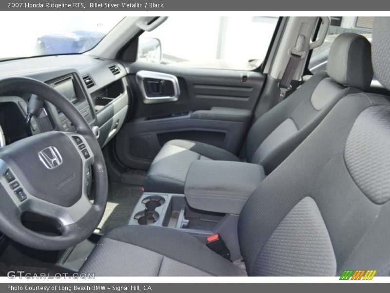 Billet Silver Metallic / Black 2007 Honda Ridgeline RTS
