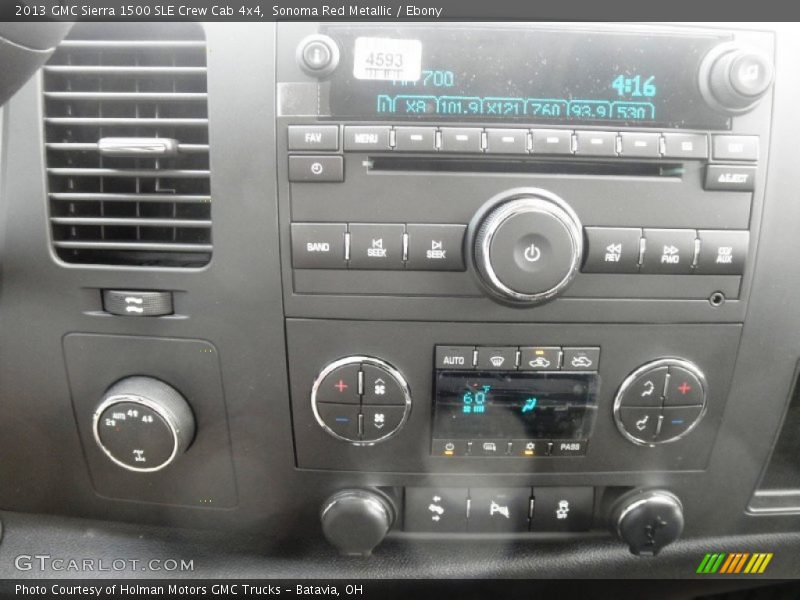 Sonoma Red Metallic / Ebony 2013 GMC Sierra 1500 SLE Crew Cab 4x4