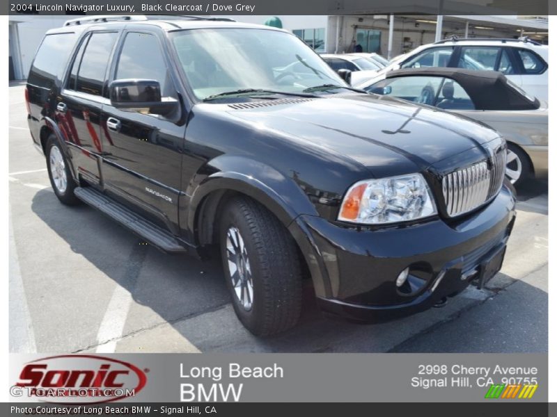 Black Clearcoat / Dove Grey 2004 Lincoln Navigator Luxury