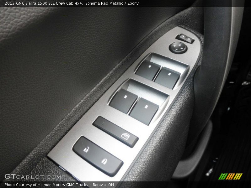 Sonoma Red Metallic / Ebony 2013 GMC Sierra 1500 SLE Crew Cab 4x4