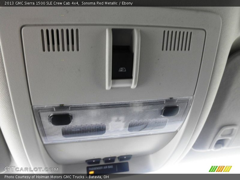 Sonoma Red Metallic / Ebony 2013 GMC Sierra 1500 SLE Crew Cab 4x4