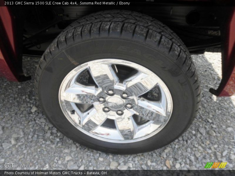 Sonoma Red Metallic / Ebony 2013 GMC Sierra 1500 SLE Crew Cab 4x4