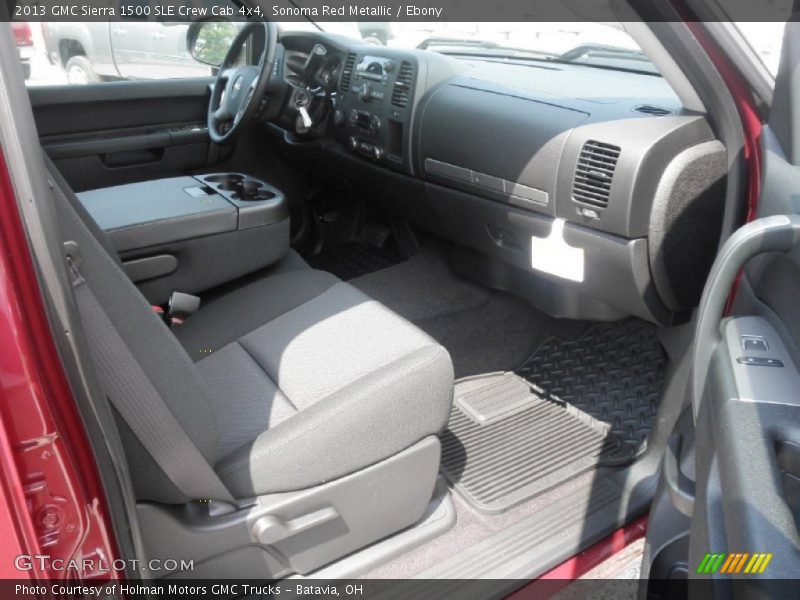 Sonoma Red Metallic / Ebony 2013 GMC Sierra 1500 SLE Crew Cab 4x4