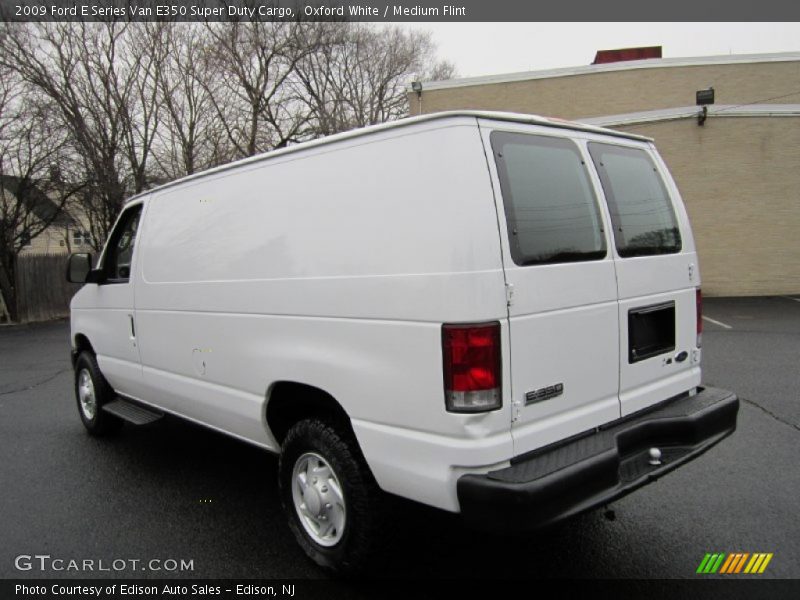 Oxford White / Medium Flint 2009 Ford E Series Van E350 Super Duty Cargo