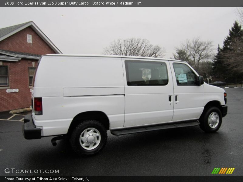 Oxford White / Medium Flint 2009 Ford E Series Van E350 Super Duty Cargo