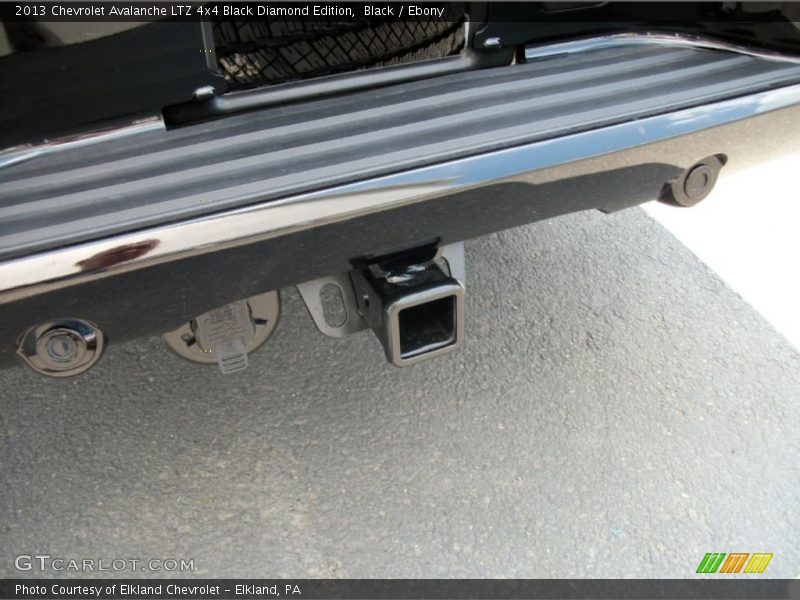 Black / Ebony 2013 Chevrolet Avalanche LTZ 4x4 Black Diamond Edition