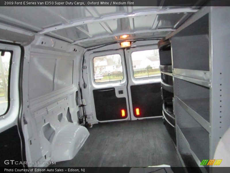 Oxford White / Medium Flint 2009 Ford E Series Van E350 Super Duty Cargo