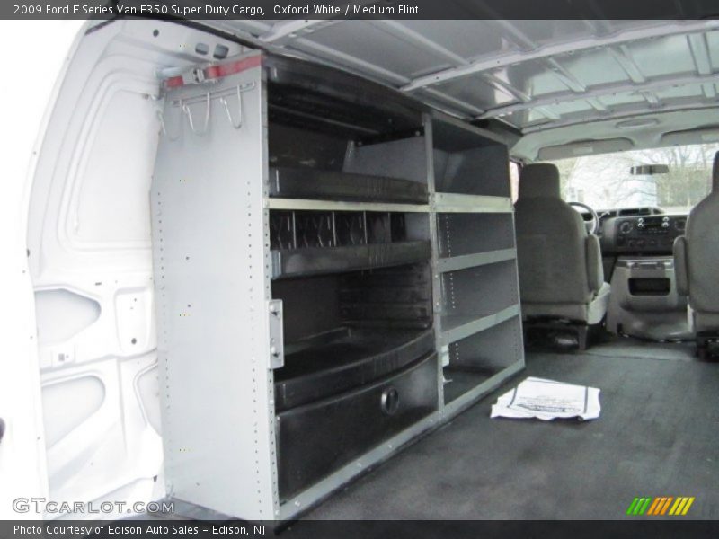 Oxford White / Medium Flint 2009 Ford E Series Van E350 Super Duty Cargo