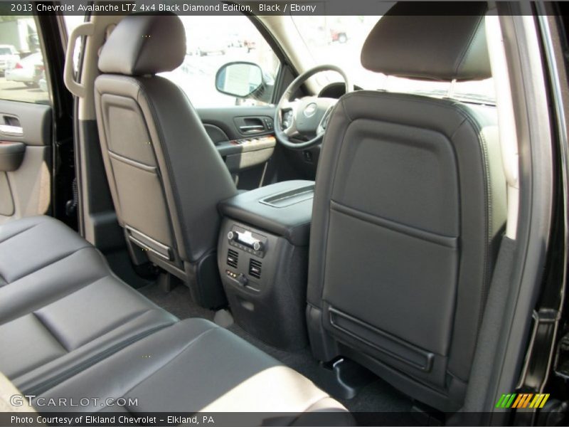 Black / Ebony 2013 Chevrolet Avalanche LTZ 4x4 Black Diamond Edition