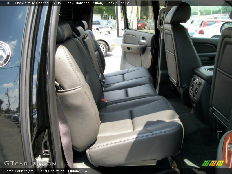 Black / Ebony 2013 Chevrolet Avalanche LTZ 4x4 Black Diamond Edition