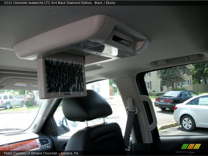 Black / Ebony 2013 Chevrolet Avalanche LTZ 4x4 Black Diamond Edition