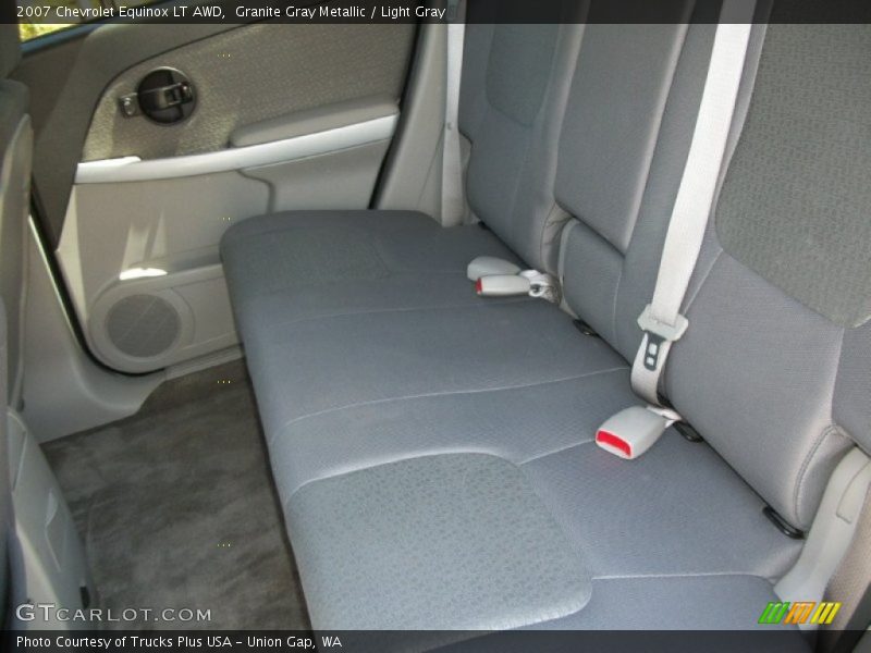 Granite Gray Metallic / Light Gray 2007 Chevrolet Equinox LT AWD