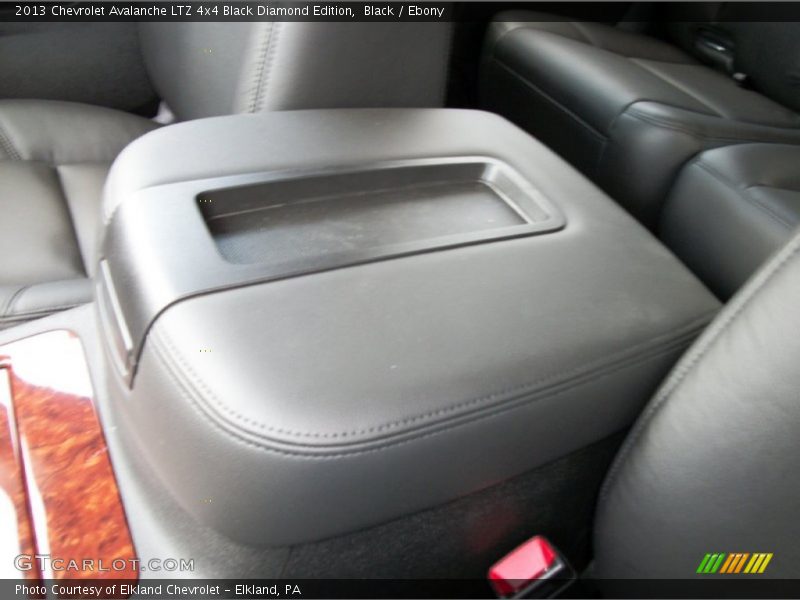 Black / Ebony 2013 Chevrolet Avalanche LTZ 4x4 Black Diamond Edition