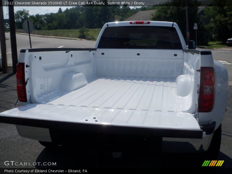 Summit White / Ebony 2012 Chevrolet Silverado 3500HD LT Crew Cab 4x4 Dually