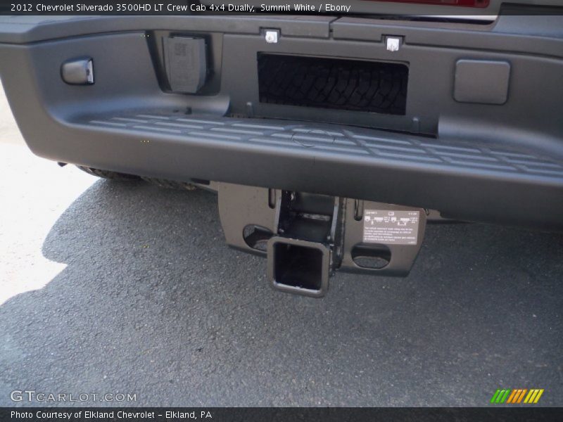 Summit White / Ebony 2012 Chevrolet Silverado 3500HD LT Crew Cab 4x4 Dually