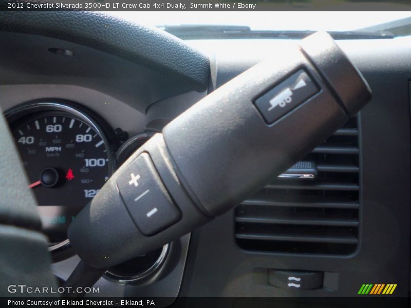 Summit White / Ebony 2012 Chevrolet Silverado 3500HD LT Crew Cab 4x4 Dually
