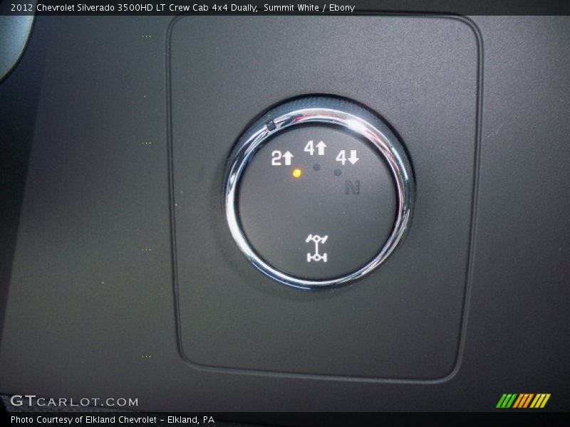 Summit White / Ebony 2012 Chevrolet Silverado 3500HD LT Crew Cab 4x4 Dually