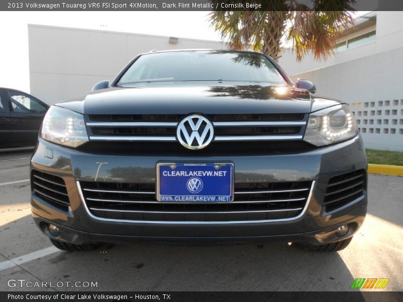 Dark Flint Metallic / Cornsilk Beige 2013 Volkswagen Touareg VR6 FSI Sport 4XMotion