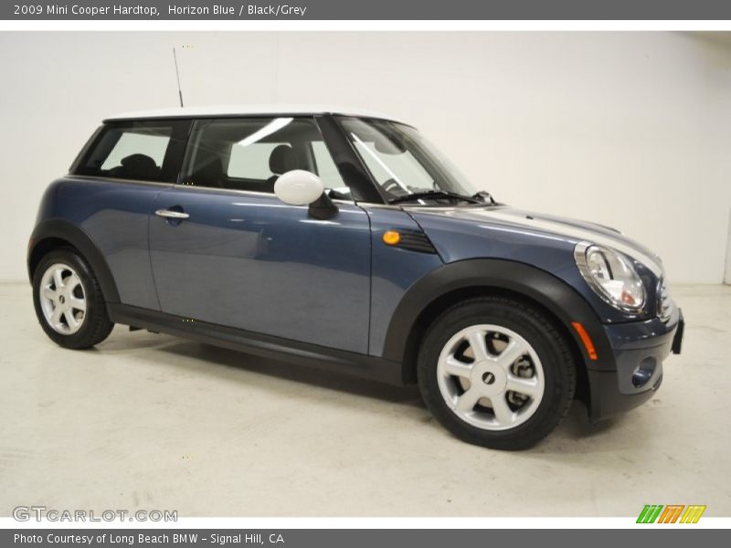 Horizon Blue / Black/Grey 2009 Mini Cooper Hardtop