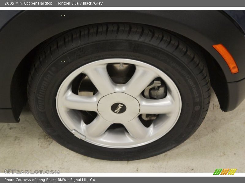 Horizon Blue / Black/Grey 2009 Mini Cooper Hardtop