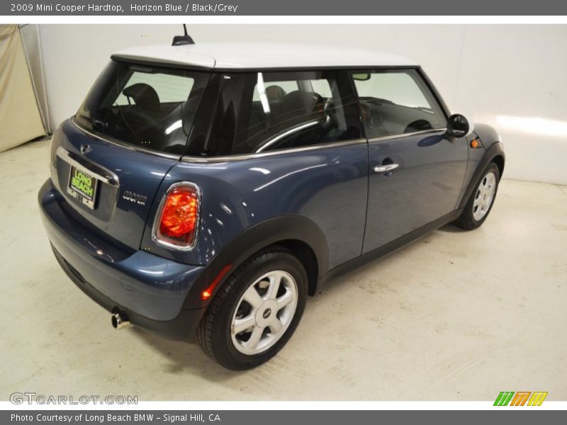 Horizon Blue / Black/Grey 2009 Mini Cooper Hardtop
