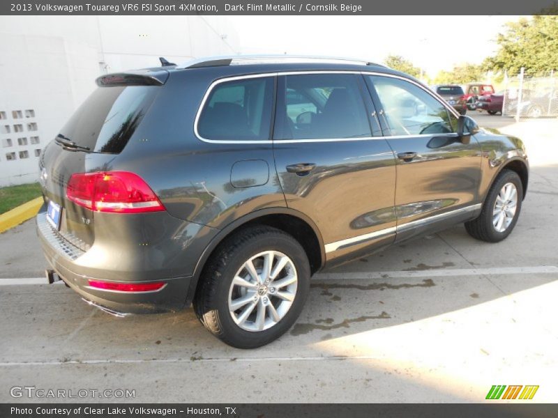Dark Flint Metallic / Cornsilk Beige 2013 Volkswagen Touareg VR6 FSI Sport 4XMotion