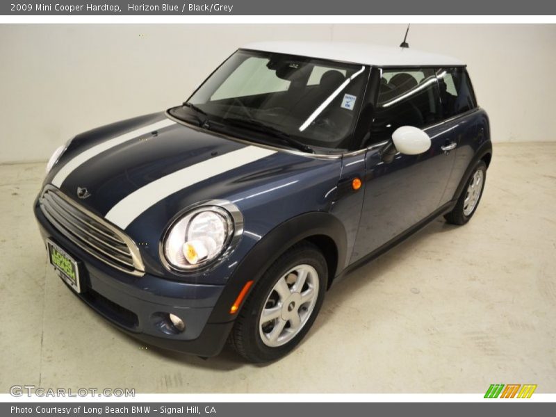 Horizon Blue / Black/Grey 2009 Mini Cooper Hardtop