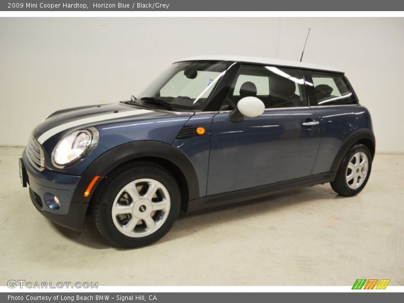 Horizon Blue / Black/Grey 2009 Mini Cooper Hardtop