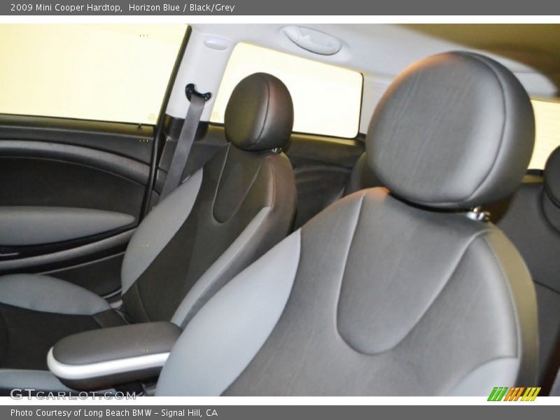 Horizon Blue / Black/Grey 2009 Mini Cooper Hardtop