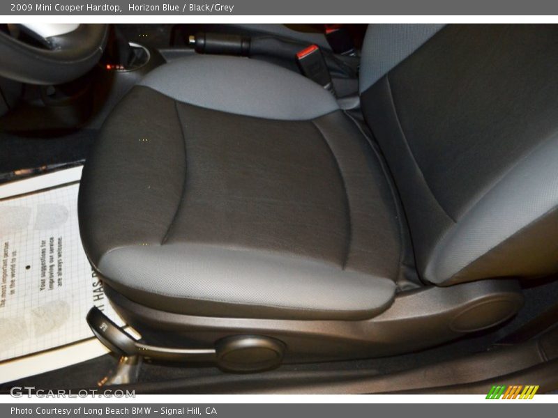 Horizon Blue / Black/Grey 2009 Mini Cooper Hardtop
