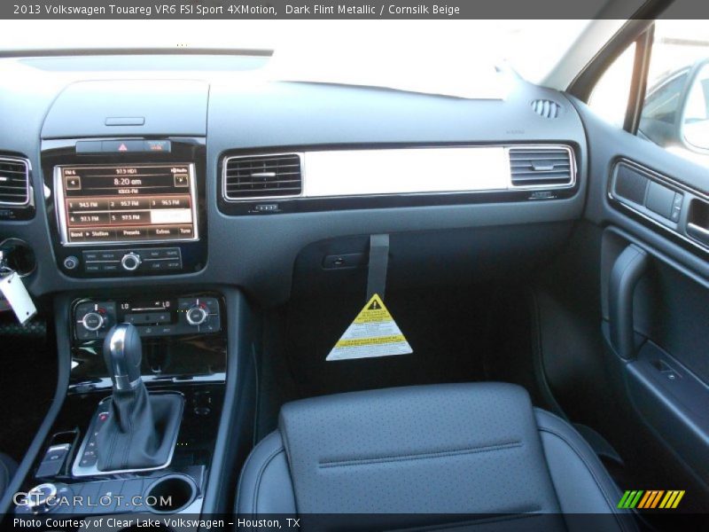 Dark Flint Metallic / Cornsilk Beige 2013 Volkswagen Touareg VR6 FSI Sport 4XMotion