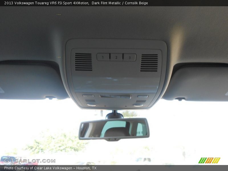 Dark Flint Metallic / Cornsilk Beige 2013 Volkswagen Touareg VR6 FSI Sport 4XMotion